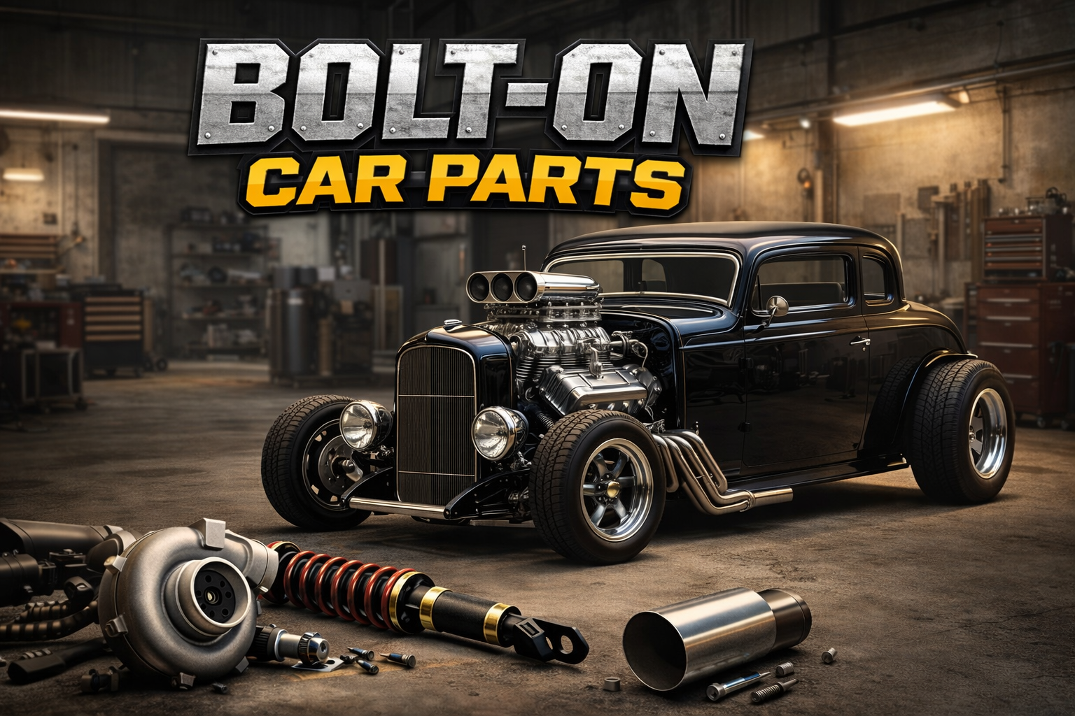 The Muscle Car Bolt-On Blueprint: Suspension, Power Steering, Engine Accessories, and More