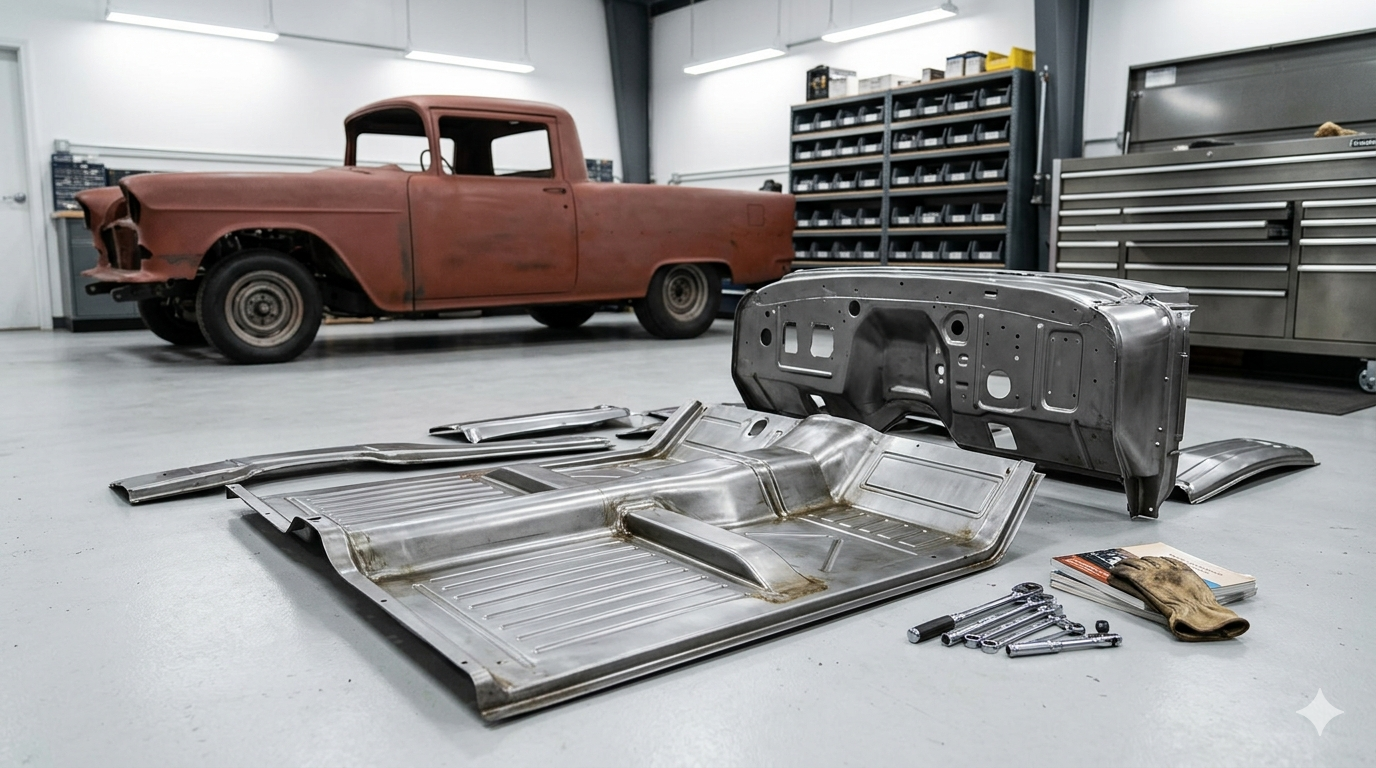 Chevy Floor Pans and Firewall Panels: How to Choose the Right Sheet Metal for Your Restoration