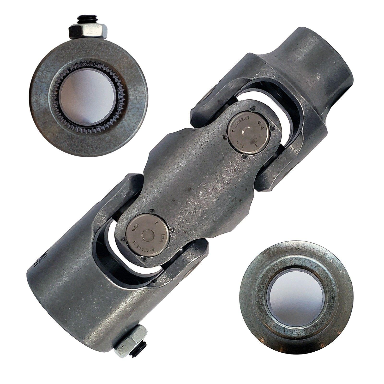 Double U-Joint 1" 48 Spline X 3/4 Smooth Bore - Select Finish