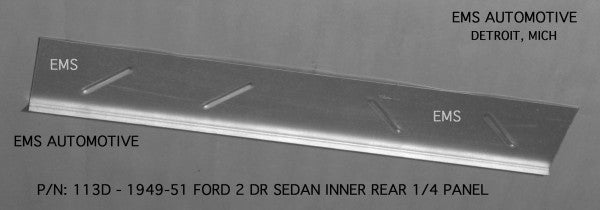 1949-51 Ford 2 Door Inner Front Quarter Panel