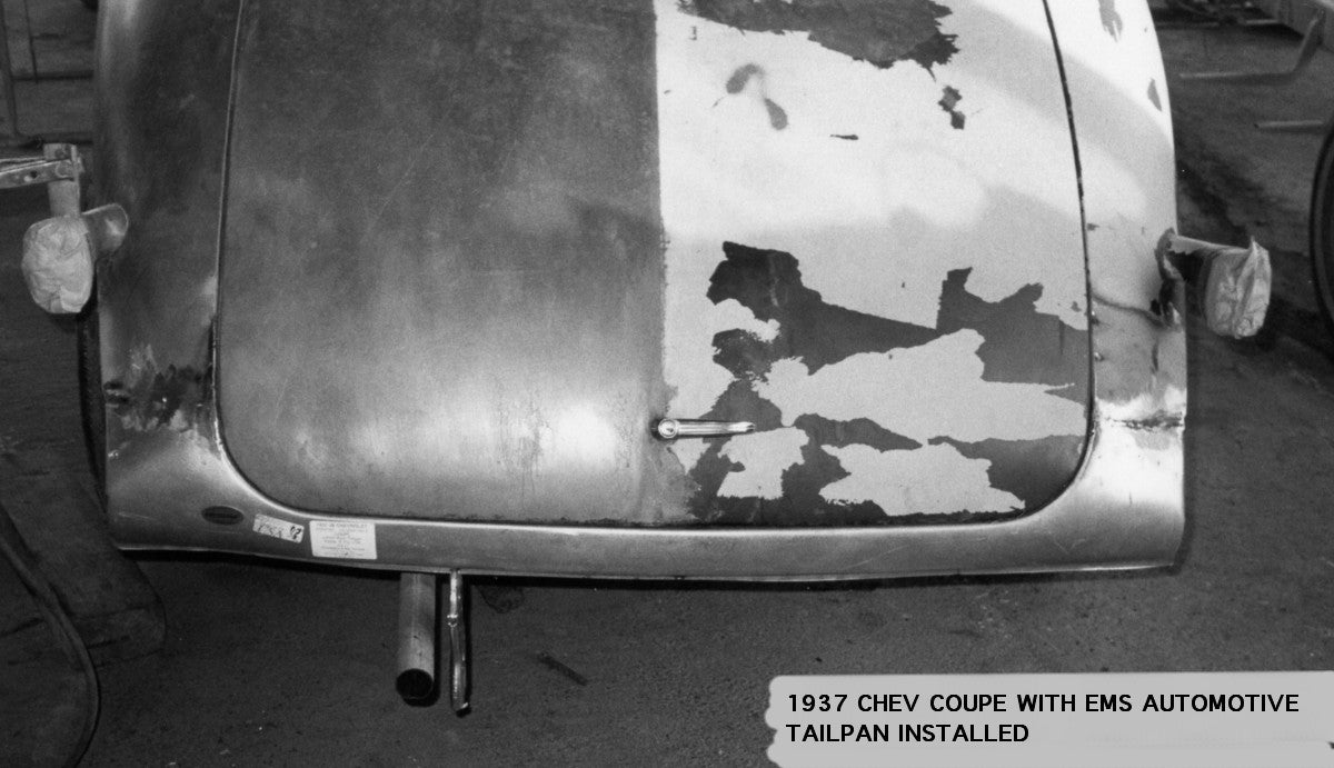1937-38 Chevy Coupe Tailpan