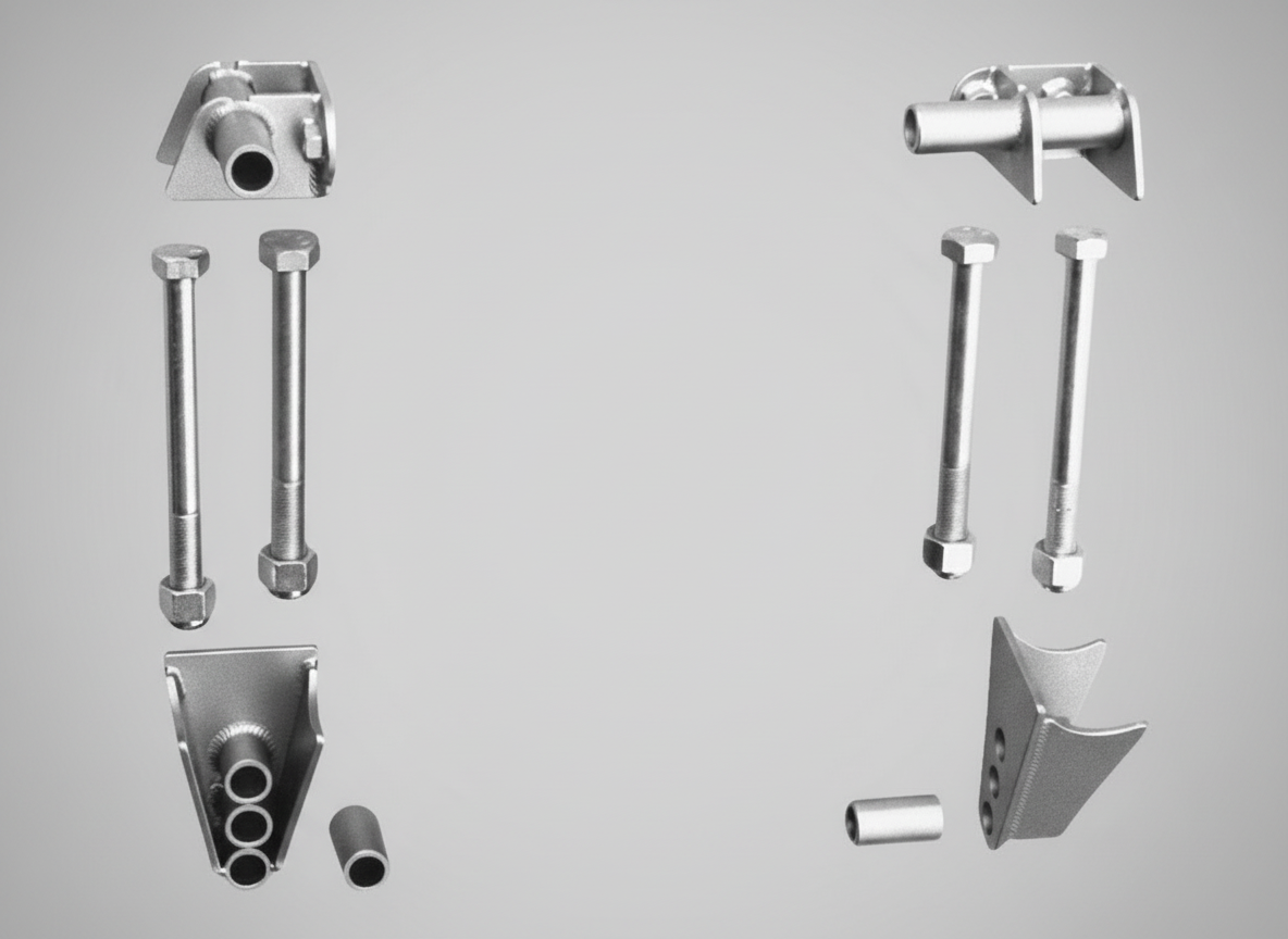 1928-31 Ford Model A Rear Coilover Mounting Kit