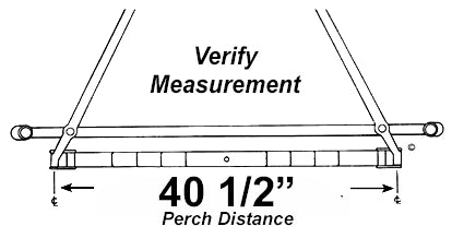 1935-40 Ford Car and Truck SuperSlide Front Leaf Spring For 40-1/2" Wishbone Perch Centers - Posies