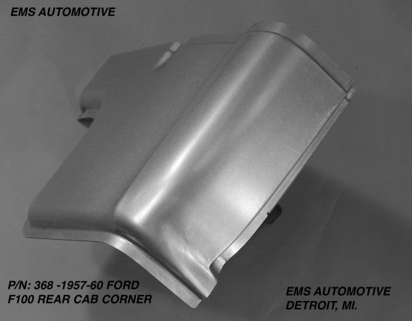 1957-60 Ford F100 Truck Rear Cab Corner