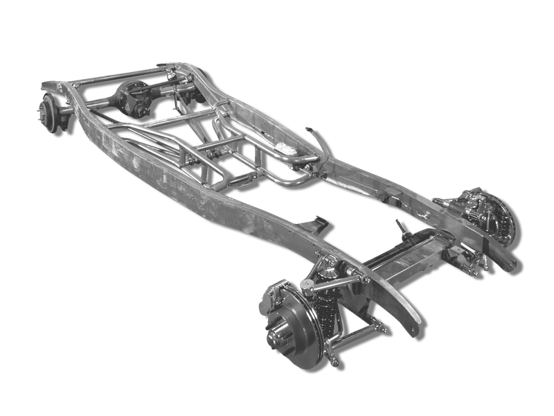1933-34 Ford Car Complete Chassis with Independent Front Suspension