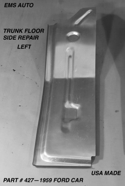 1959 Ford Car Trunk Floor Side Repair