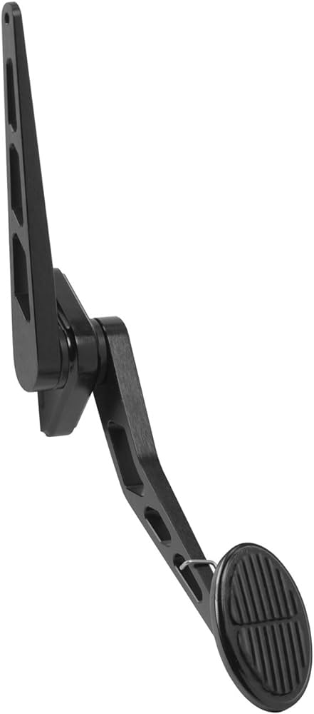 Lokar Oval Billet Aluminum Oval Mini Throttle Pedal Assembly