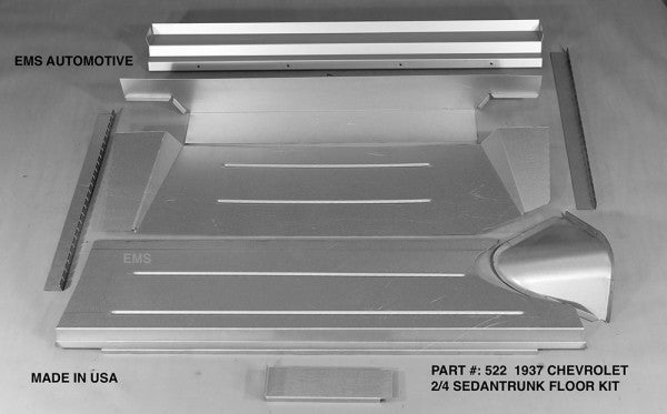1937 Chevy Sedan Trunk Floor Kit