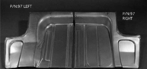 1949-51 Ford Car Main Trunk Floor Section