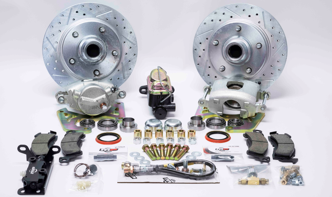 1948-52 Ford Truck Legend Series HP Front Disc Brake Conversion Kit with Manual Brake Conversion Kit
