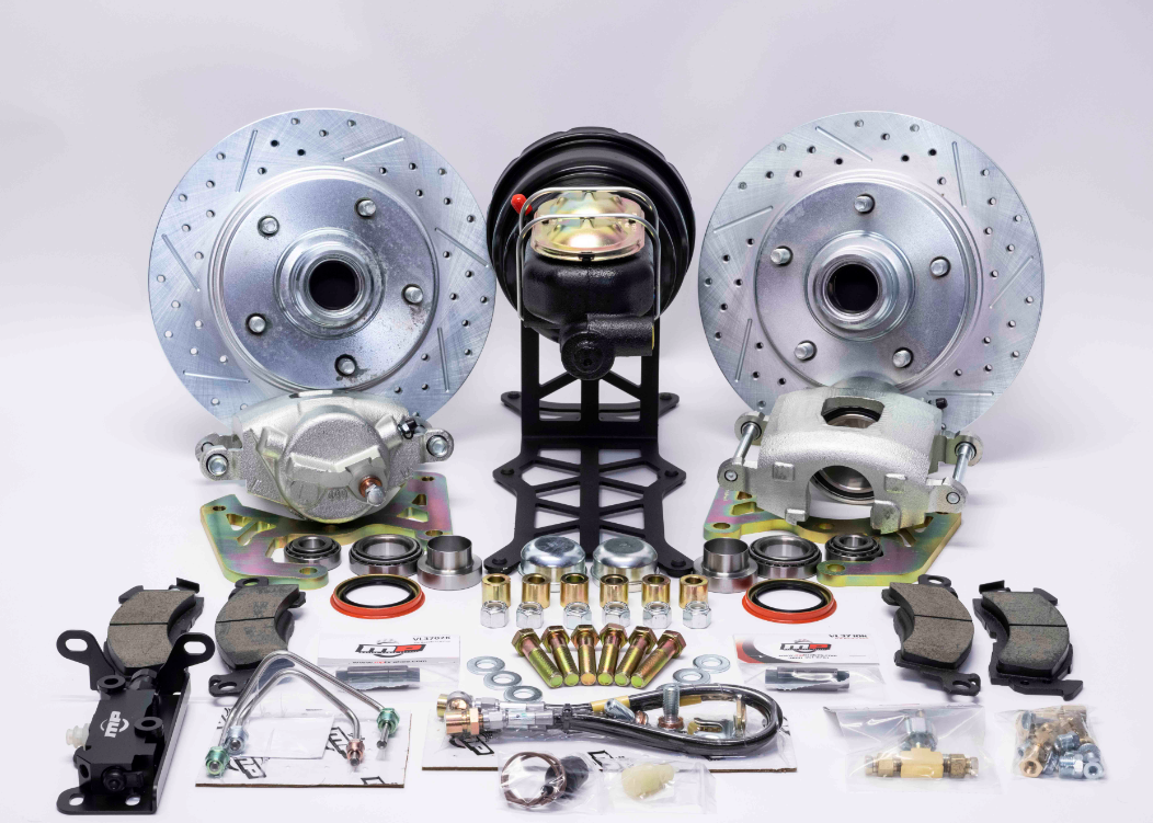 1948-52 Ford Truck Legend Series HP Front Disc Brake Conversion Kit with Power Brake Conversion Kit