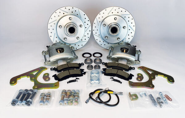 1957-64 Ford F100 Pick Up Legend High Performance Series Front Disc Brake Kit (5 x 5-1/2" Bolt Pattern)
