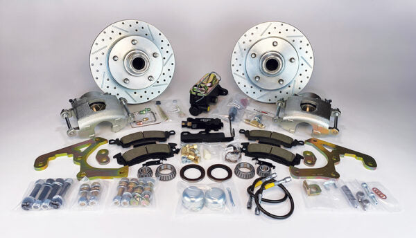 1957-64 Ford F100 Pick Up Legend High Performance Series Front Disc Brake Kit and Master Cylinder Kit (5 x 5-1/2" Bolt Pattern)