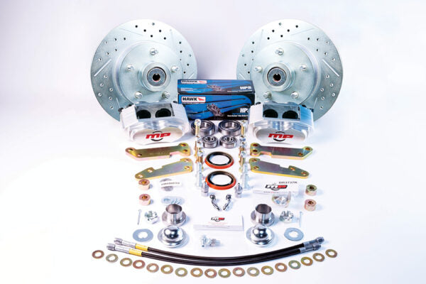 1953-62 Chevy Corvette Rallye Series Front Disc Brake Kit