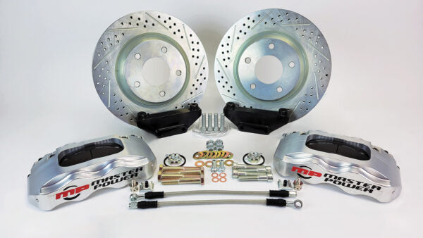 1985-87 CORVETTE Y-BODY Pro Driver Front Disc Brake Kit Front Wheel Kit