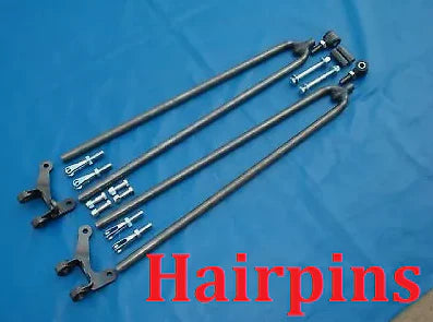 1928-31 Ford Model A Complete Straight 4" Dropped Narrowed Tube Axle Front Suspension