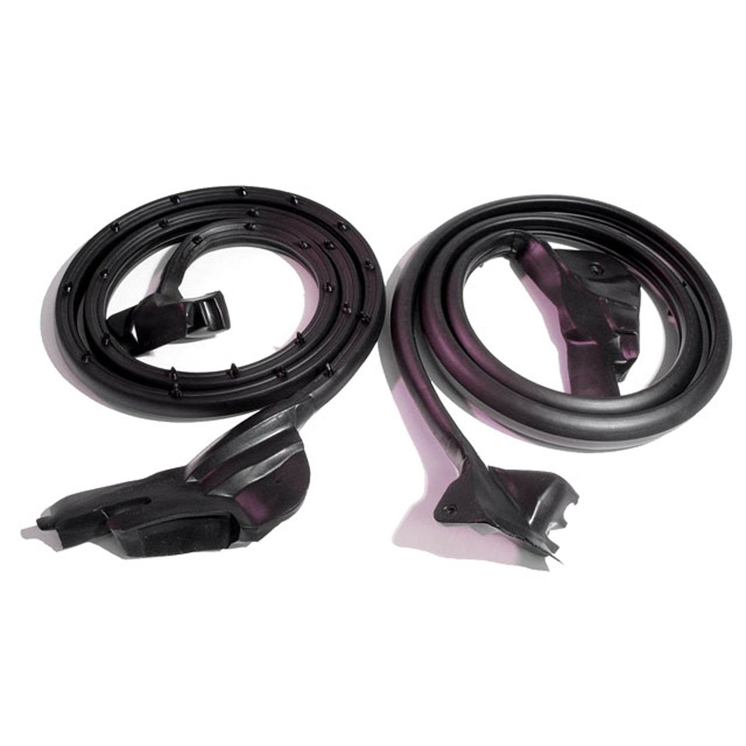 Molded Door Seals W/ Molded Ends and Clips For Chevrolet Corvette 90-96; LM 19-A