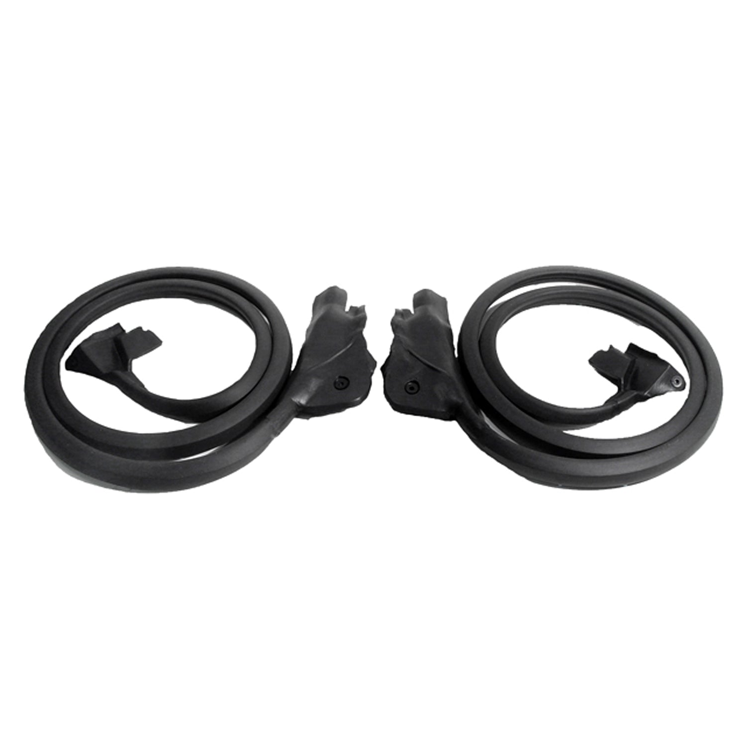 Molded Door Seals With Molded Ends Clips For Chevrolet Corvette 1984-89; LM 19-B