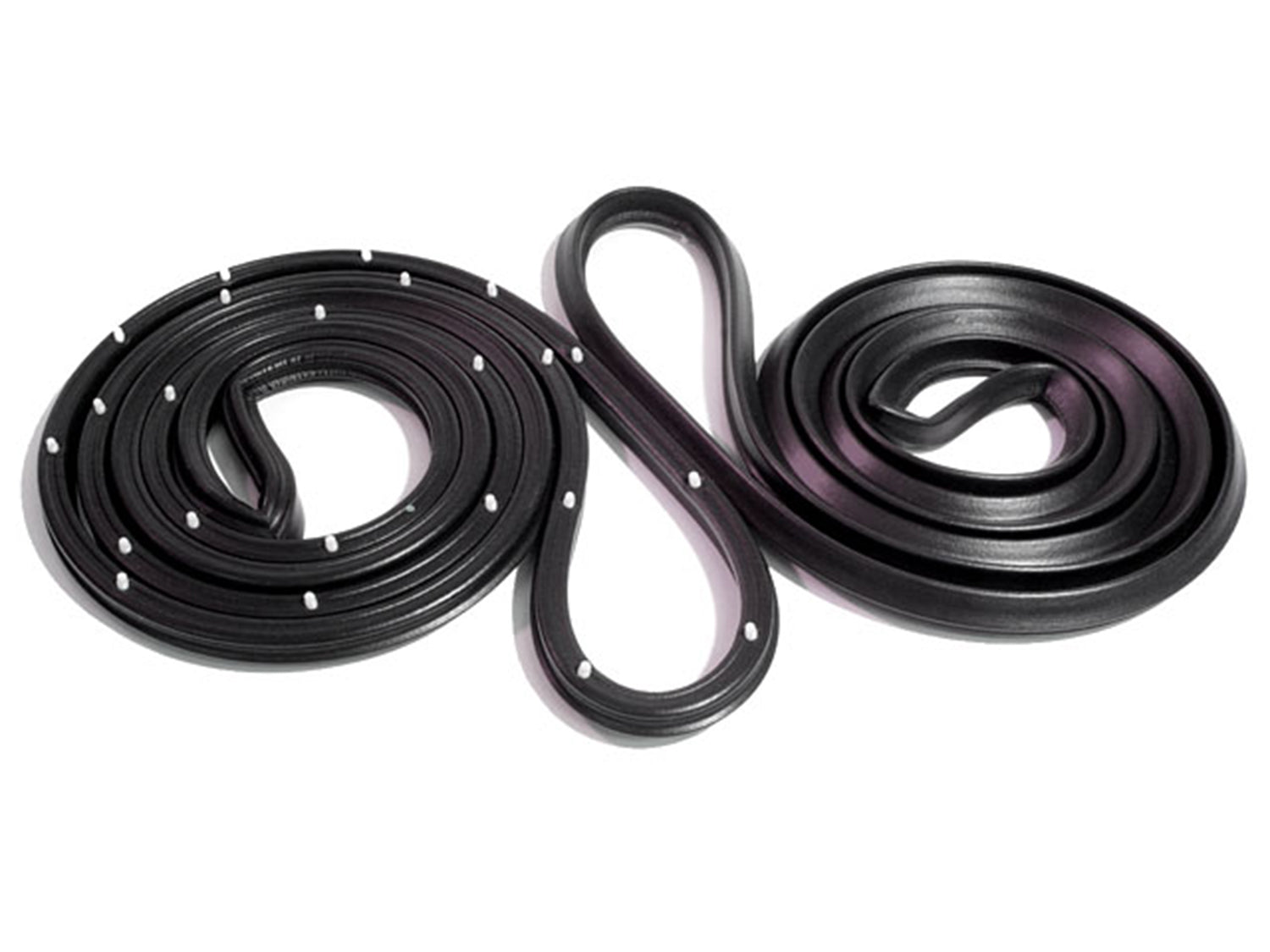 Rear Molded Door Seals For Buick LeSabre 1969-1970, Wildcat 1969-1970; LM 21-H/R