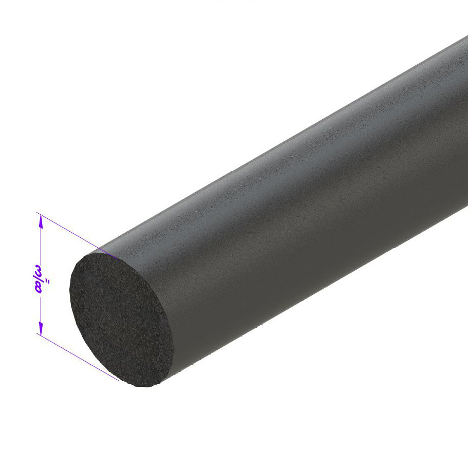 0.375" Round Extrusion; LP 2057