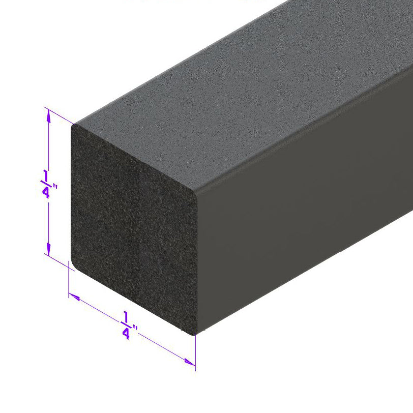 0.275" Square Extrusion; LP 2115