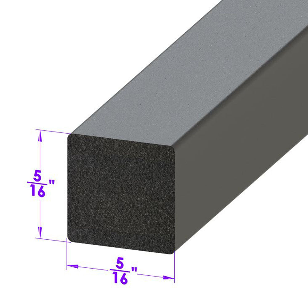 0.325" Square Extrusion; LP 2116