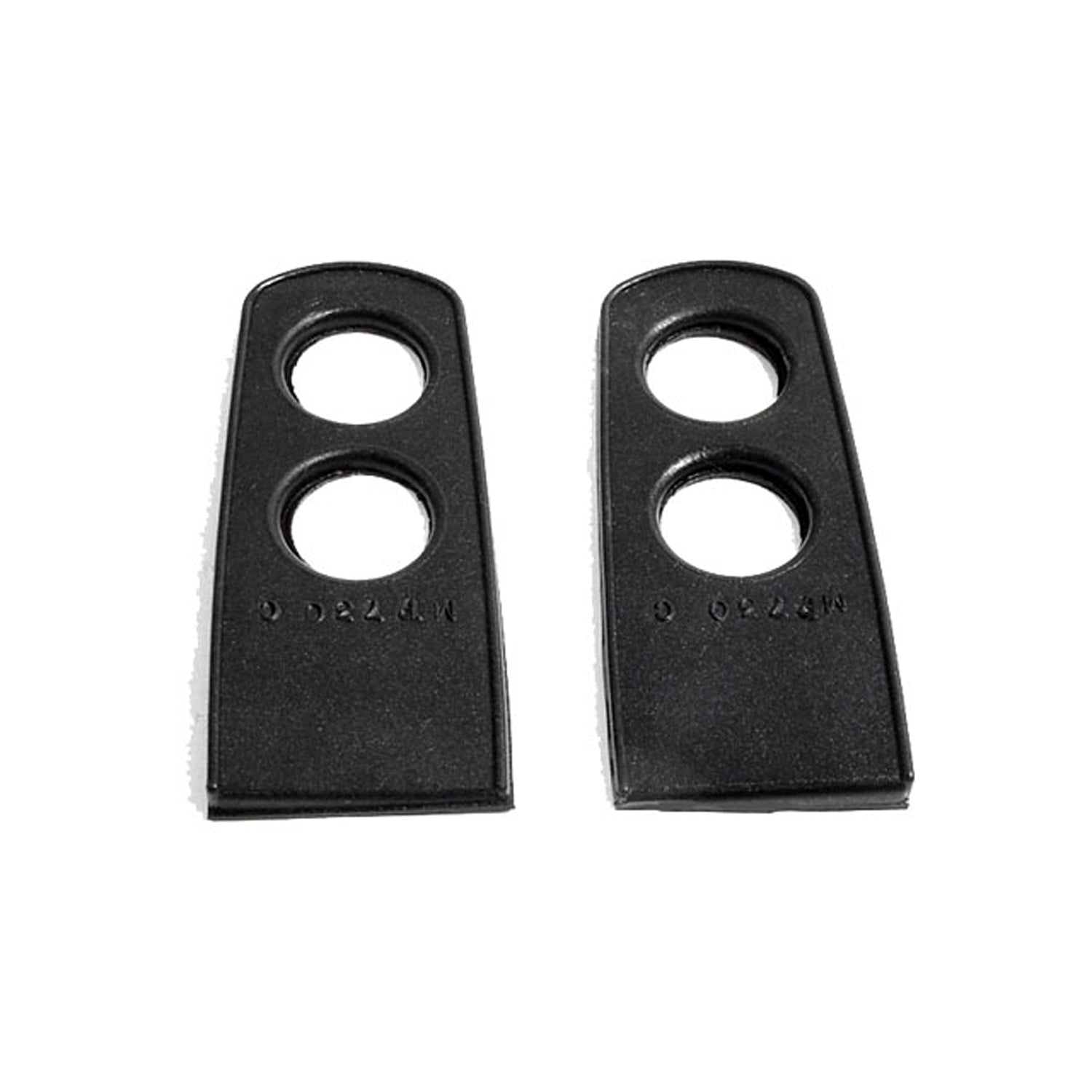Latch/Hinge Pads Fits 1969-1970 Ford Mustang Fastback; MP 730-C