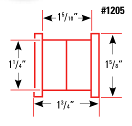 Pete and Jakes Micro Flex Heavy Duty Bushing (Each)