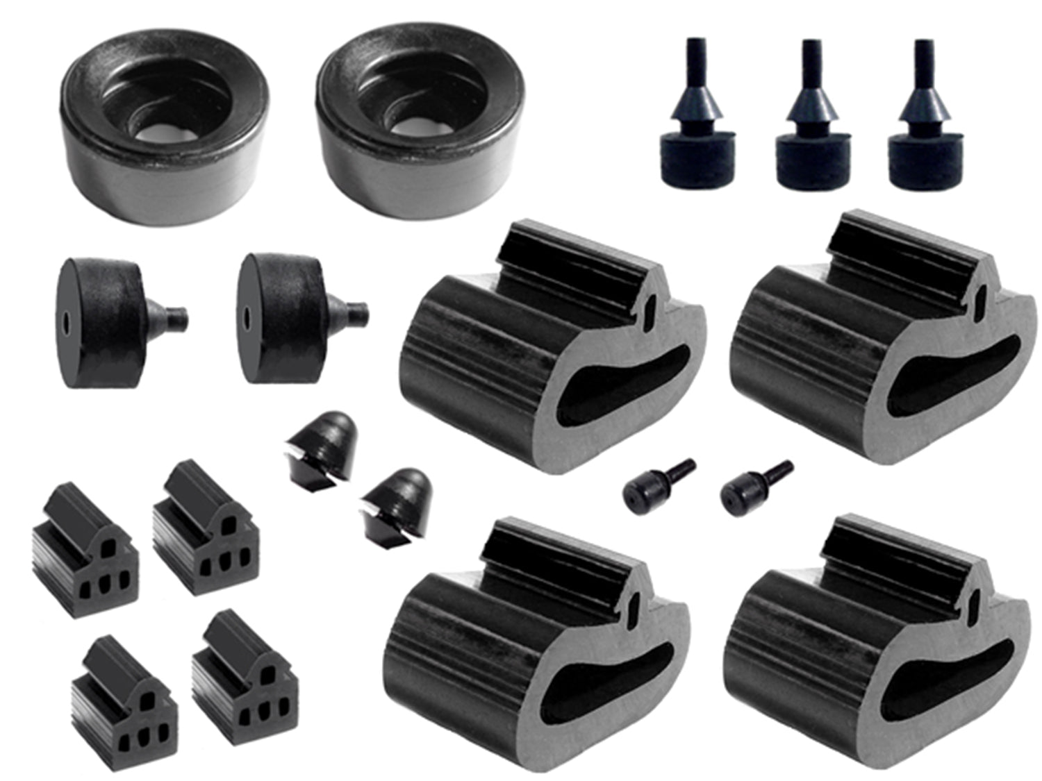 Steering Column Grommet 1-5/8" - 1-3/4" Diameter, 2-3/8" Wide, 5-1/4" Len; SC 11