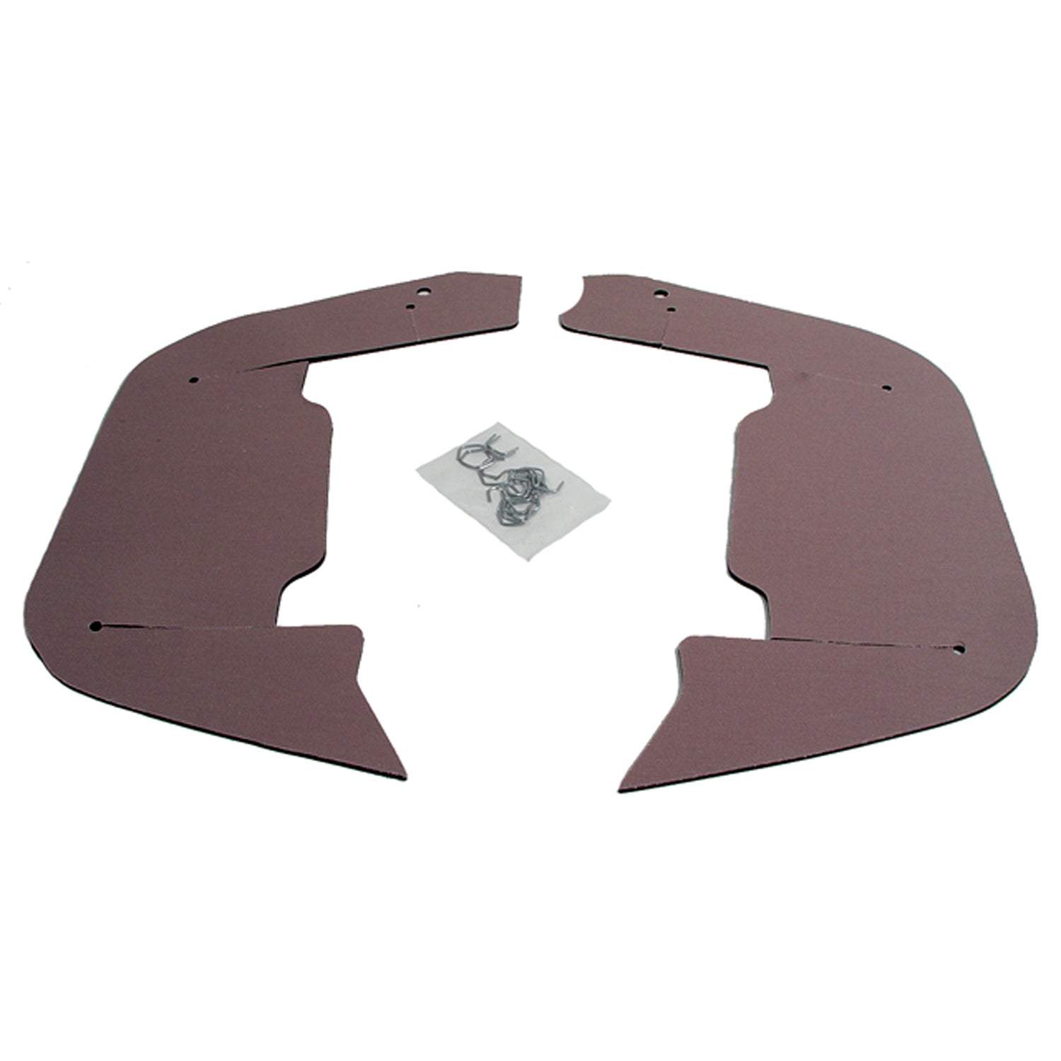 Inner Splash Flaps For Chevrolet Bel Air, Two-Ten Series 1956; SI 2004-201