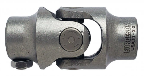 5/8-36-Chrysler Spline X 5/8 Smooth Bore Single Steering U-joint - Select Finish - Borgeson