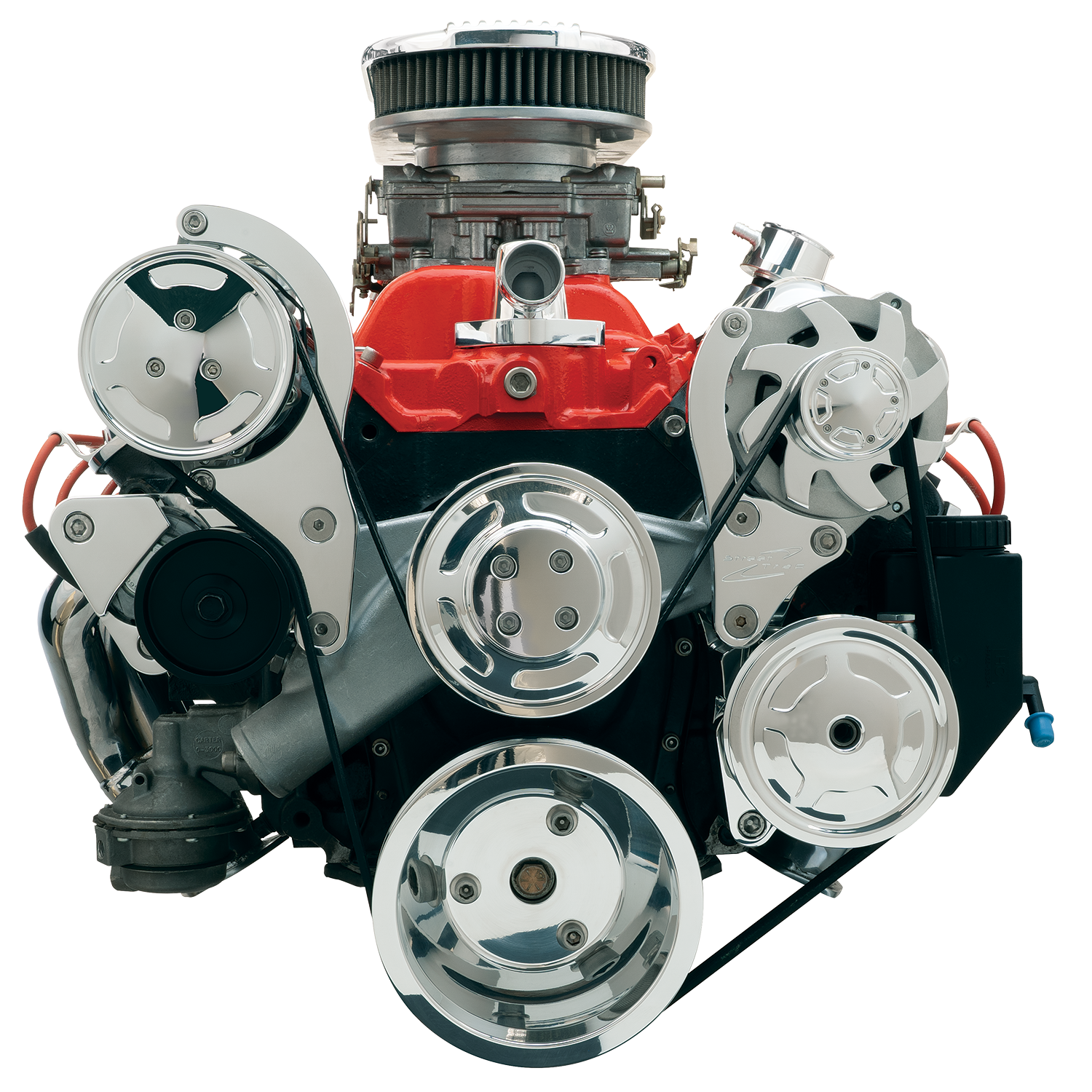 Big Block Chevy Street Trac Serpentine System - Billet Specialties