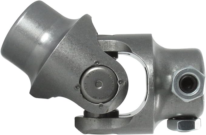 5/8-36 Spline X 5/8 Smooth Bore Single Steering U-joint - Select Finish - Borgeson