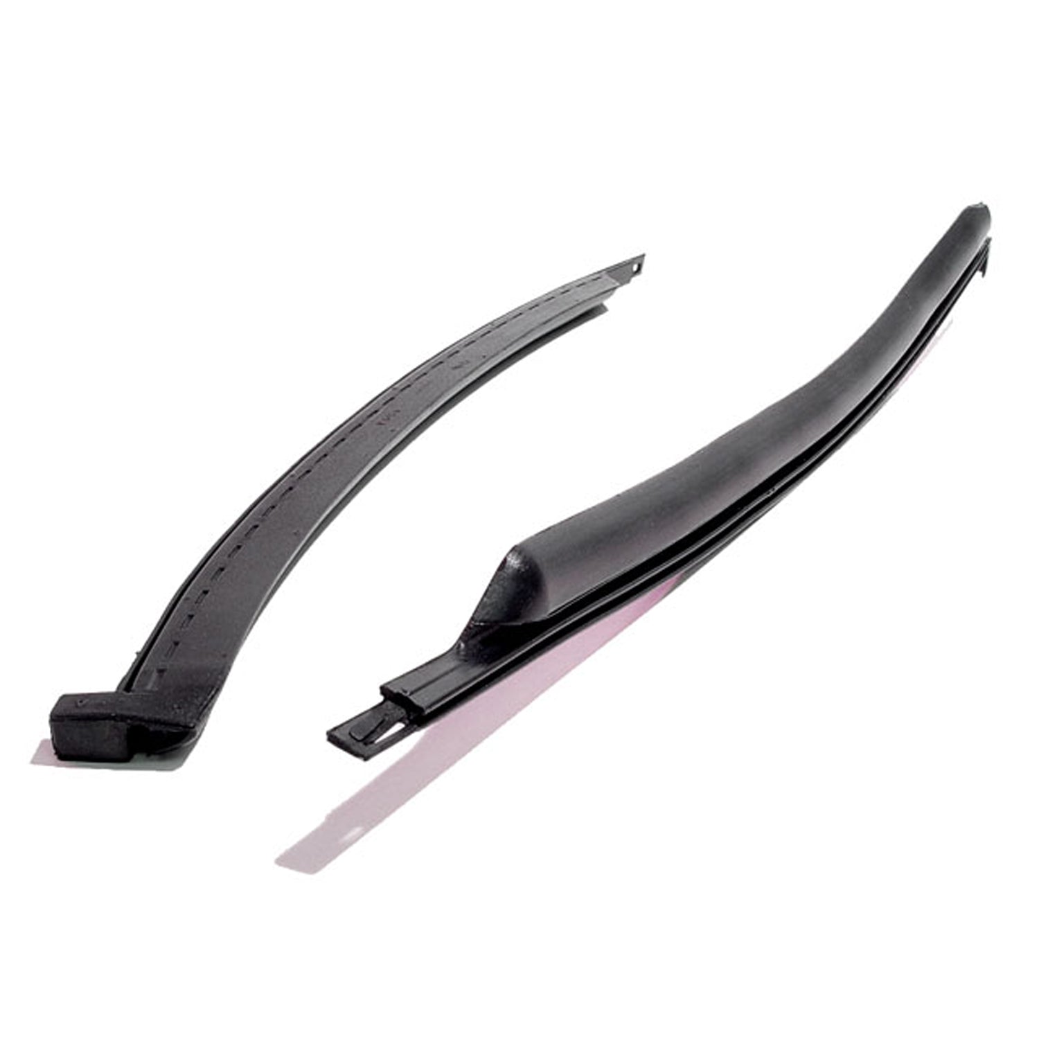 Rear Roll-Up Window Seals - 2-Door Hardtop For Ford Torino 1970-1971; VS 3-V