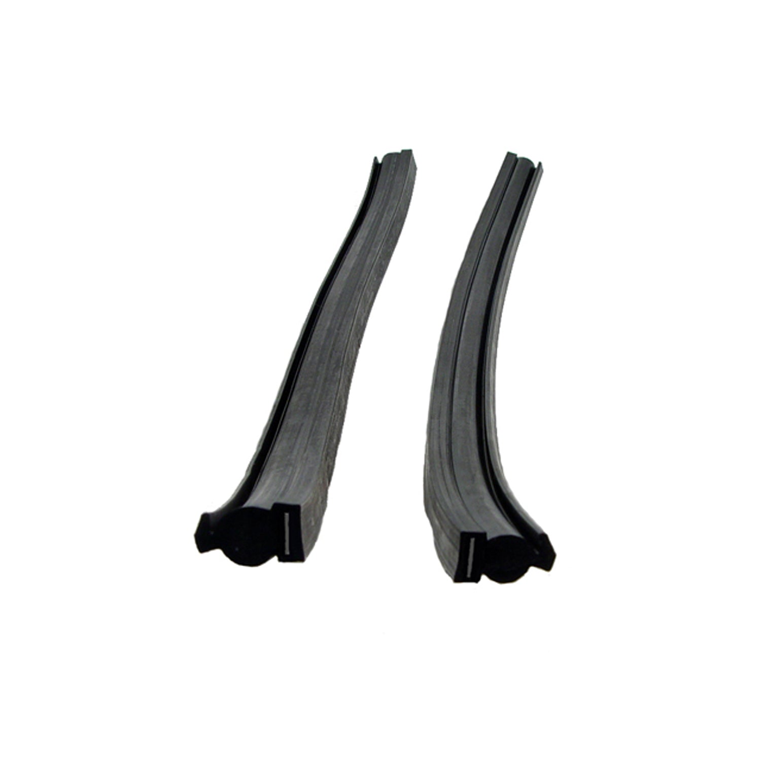 14" long Rear Roll-Up Seals - Two pieces For Mercury Monterey 1952-1954; VS 4-C