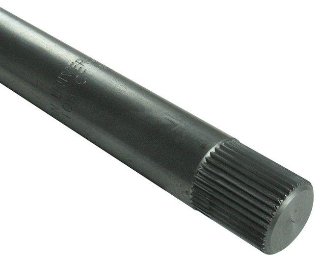 Borgeson 3/4" Diameter Steel Steering Shaft, 1" of 36-Spline at ONE END ONLY - Choose Length