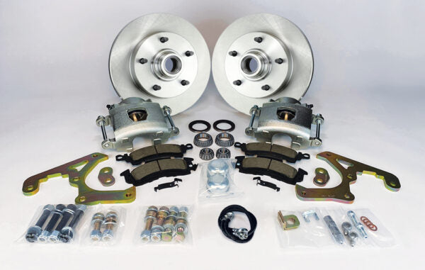 1957-64 Ford F100 Pick Up Legend Series Front Disc Brake Kit (5 x 5-1/2" Bolt Pattern)