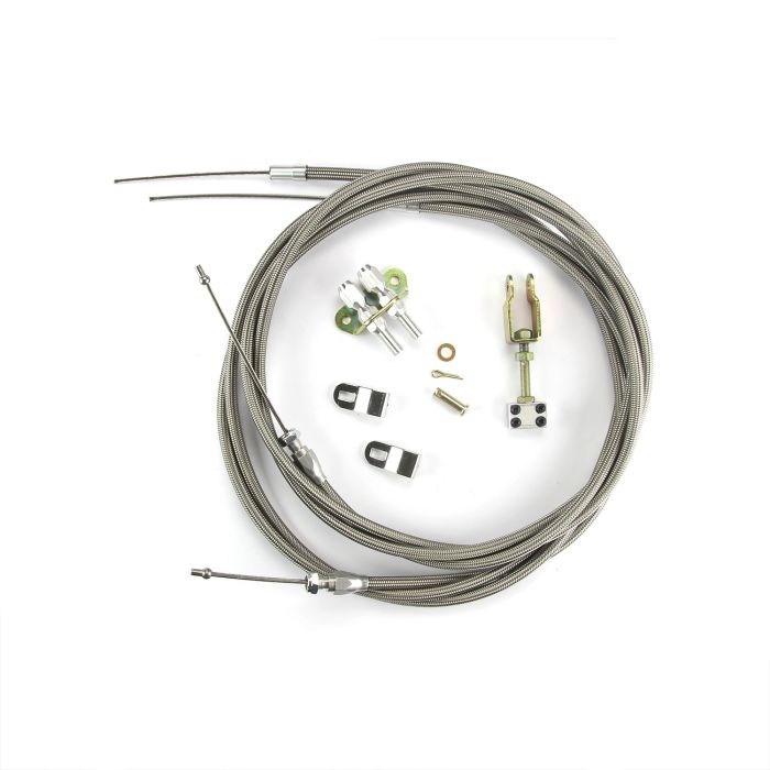 Lokar Emergency Brake Cable for Wilwood Disc w/Internal Drum E-Brake
