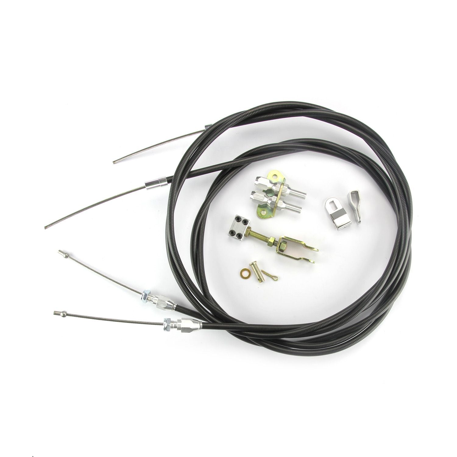 Lokar Emergency Brake Cable for Wilwood Disc w/Internal Drum E-Brake