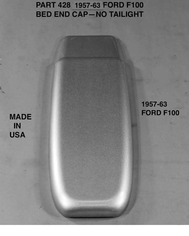1957-63 Ford Truck Bed Box End Cap