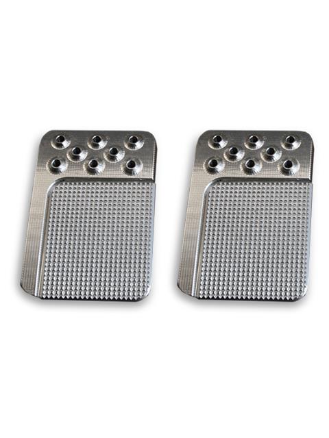 aluminum pedal covers Lokar BAG-6194 Goolsby Edge Brake & Clutch Pedal Pad