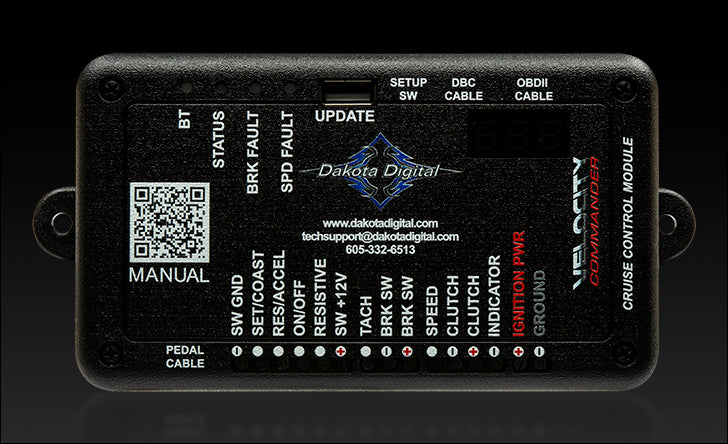 Dakota Digital Velocity Ford and Mopar Drive by Wire Cruise Control System
