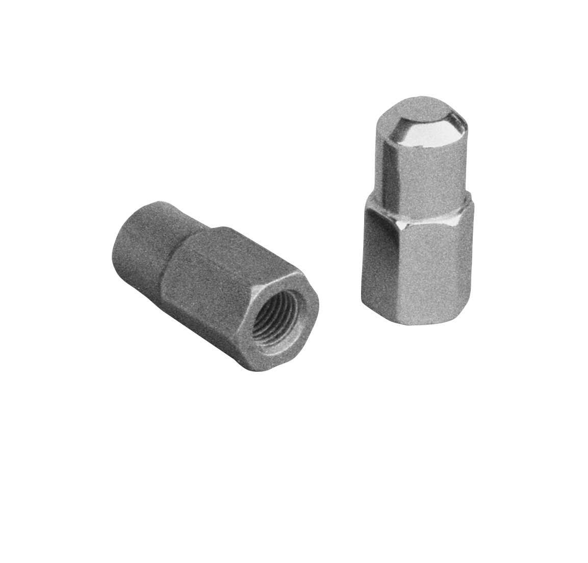 Pete and Jakes Chrome Spindle Stop Nuts