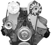 Alan Grove Components Big Block Chevy Alternator Bracket, Short Water Pump, Driver Side 204L