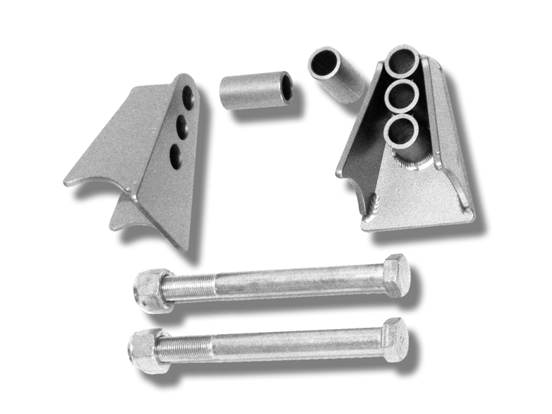 Pete and Jakes Lower Rear Suspension Shocks Mounts (Pair)