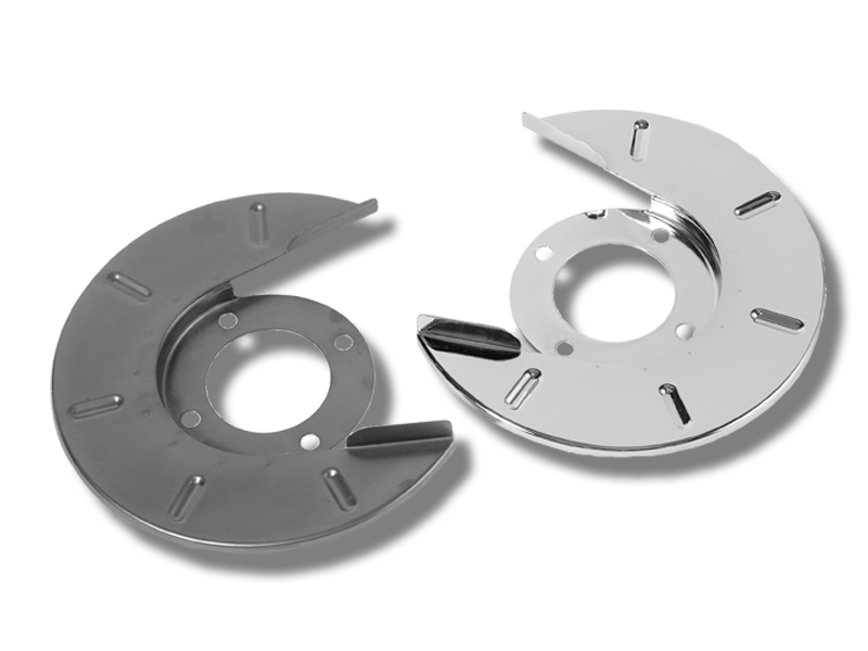 Pete and Jakes Dust Shields-Power Stopper and Basic Brake Kit (pair)