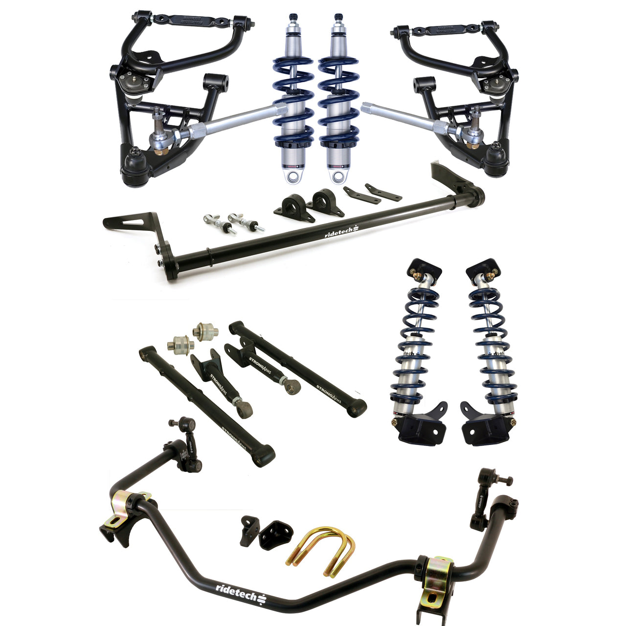 1978-88 GM G-Body RideTech Bolt On Coilover Suspension