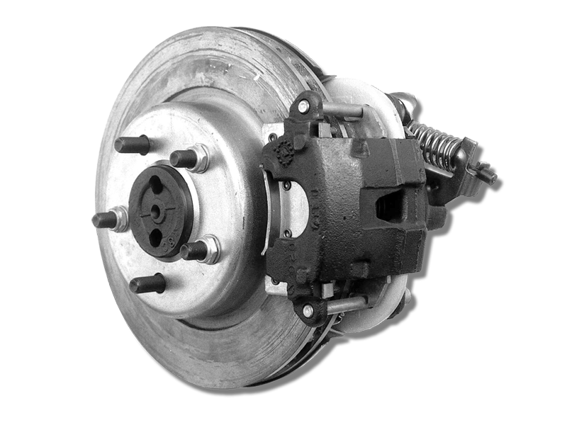 Pete and Jakes Power Stopper Rear Disc Brake Kit (9" big bearing early)