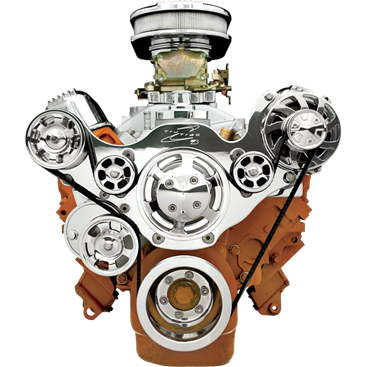 Billet Specialties Tru Trac Serpentine System - Small Block Chrysler