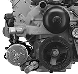 Alan Grove Compnents LS Engine Chevy, Corvette Air Conditioning Compressor Bracket, Low Mount, Passenger Side 144R